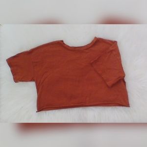 Forever 21 Burnt Orange Crop Top!!!